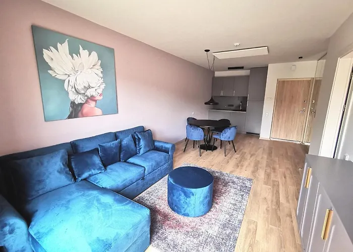 Maluno Vilos, Jaukus Dvieju Kamabriu Apartamentai Su Erdviu Balkonu *